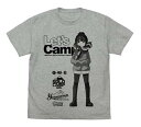 【中古】ゆるキャン△ 志摩リン Tシャツ ミックスグレー Lサイズ