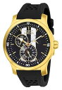 【中古】Invicta Men's 27122 S1 Rally Quartz 3 Hand Black, White Dial Watch