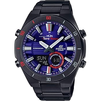 【中古】カシオEDIFICE エディフィス スクーデリア トロロッソ ERA-110TR-2A ブラック 腕時計 メンズ 並行輸入品