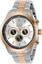 【中古】Invicta Men's Specialty Steel Bracelet & Case Quartz Silver-Tone Dial Analog...