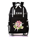 【中古】KCS 五等分の花嫁 バックパック 中野 一花 リュックサック 中野 二乃 グッズ 中野 三玖 ビジネスバック 大容量 メンズ レディース 旅行バッグ 多