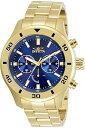 【中古】Invicta Men's 28892 Specialty Quartz Chronograph Blue Dial Watch