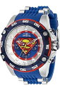 【中古】Invicta Men's 29121 DC Comics Quartz Chronograph Blue Dial Watch