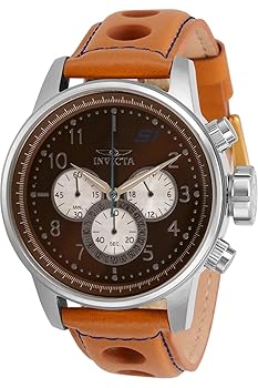 【中古】Invicta 30916 Men's S1 Rally Brown and Silver Tone Dial Watch