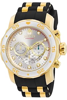 【中古】Invicta Men's Pro Diver Chronograph Watch 6983, Black/Blue