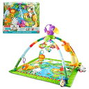 【中古】フィッシャープライスfisher price レインフォレスト・デラックスジムII 0カ月~知育玩具布おもちゃDFP08