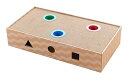 【中古】ミュー mju: 猫用おもちゃ ニャンコロビー ボックス ナチュラル M サイズ