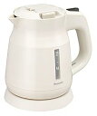 【中古】ピーコック 電気ケトル 0.8L 湯沸かし 1200W 転倒湯漏れ防止 ホワイト WEK-08