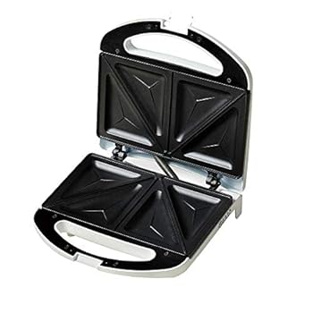 【中古】LITHON ライソン Wホットサンドメーカー ホワイト KDHS-007W 朝食 お手入れ簡単 アウトドア キ..