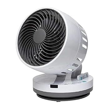 【中古】SAK-027ホワイトxグレー 18cmトルネードサーキュレーター フルリモコン