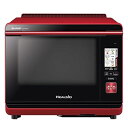 【中古】シャープ ウォーターオーブン ヘルシオHEALSIO 30L 2段調理 無線LAN対応 レッド AX-XW300-R