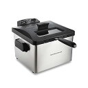 【中古】Hamilton Beach プロフェッショナルスタイル ディープフライヤー シルバー B073SM2KL1