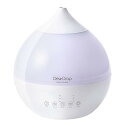 【中古】スリーアップ アロマ ハイブリッド加湿器 3.3L 最大加湿量 350ml/h 10畳 デュードロップ L ホワイト HFT-1718WH