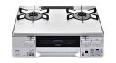 【中古】リンナイ ガステーブル都市ガス12A13A用 ホワイトRinnai ラクシエ 右ハイカロリーバーナー RTS65AWK3RG-WR-13A