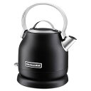 【中古】KitchenAid 1.25リットル 電気ケトル ブラックマット