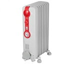 【中古】DeLonghi デロンギ オイルヒーター 限定カラー JR0812 イタリアンレッド
