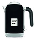 【中古】DeLonghiデロンギ De'Longhi電気ケトル ケーミックス kMix ZJX650J-BK ステンレス 1.0L ワンプッシュオープン 異物混...