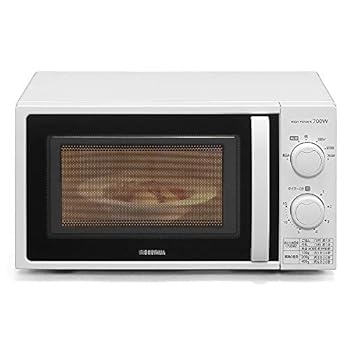 【中古】アイリスオーヤマ 電子レンジ 17L ターンテーブル 単機能 700W 出力6段階 西日本/60Hzホワイト IMG-T177-6-W