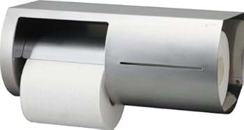 【中古】LIXILリクシル INAX トイレ用 棚付ワンタッチ式紙巻器両減り防止タイプ 左仕様 KF-66L