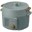 【中古】アイリスオーヤマ 電気圧力鍋 圧力鍋 炊飯器 鍋 3L 108種類うち52種類のヘルシーメニュー搭載 1台9役 1〜4人用 液晶タイプ KPC-MA3-G グリーン