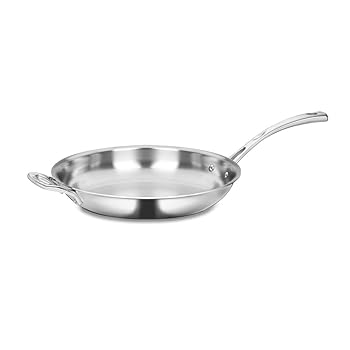 【中古】Cuisinart フレンチクラシック 3層 ステンレス 12インチ フライパン ヘルパー