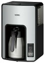 【中古】サーモス 真空断熱ポット コーヒーメーカー タイマーで前日予約が可能 ECH-1000 CS