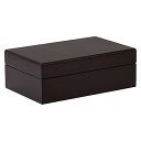 【中古】Quality Importers Traveler 10 10-Cigar Travel Humidor, Mahogany by Quality I...