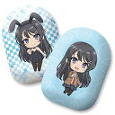 【中古】アズメーカー 青春ブタ野郎はバニーガール先輩の夢を見ない 桜島麻衣 表裏クッション 約350mm ポリエステル 綿製(3)