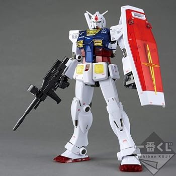 【中古】バンダイBANDAI 一番くじ 機動戦士ガンダム ガンプラ Ver.2.0 A賞 MG1/100 RX-78-02ガンダムGUNDAM THE ORIGIN版ソリッドクリ..