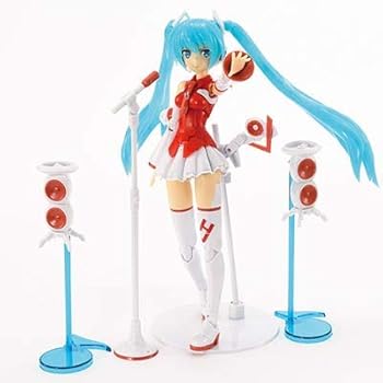 【中古】フレームミュージック・ガール初音ミク HJ50周年 Ver. プラモデルホビージャパン、コトブキヤショップ限定