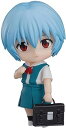 【中古】ねんどろいど ヱヴァンゲリヲン新劇場版 綾波レイ ノンスケール ABS&PVC製 塗装済み可動フィギュア