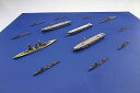 【中古】フジミ模型 1/3000 集める軍艦シリーズ No.18 あ号作戦 小沢艦隊乙部隊セット飛鷹型/龍鳳/長門/彩色済み艦載機 プラモデル 軍艦18