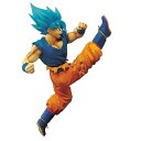 【中古】バンプレスト 一番くじ ドラゴンボール 超戦士バトル列伝Z G賞 劇場版 超サイヤ人ゴッド超サイヤ人孫悟空 フィギュア