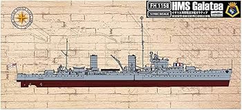 【中古】フライホークモデル 1/700 イギリス海軍 軽巡洋艦 ガラティア プラモデル FLYFH1158