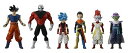 【中古】スーパードラゴンボールヒーローズ スキルズフィギュア01 6種コンプセット(3)