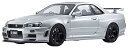 【中古】samurai 1/12 ニスモ R34 GT-R Z-tune シルバー 完成品
