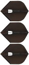 【中古】ダーツフライト L-style エルスタイル エルフライト ロケット ブラック L-Flight L5c rocket black | シャンパンリング...