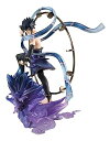 【中古】G.E.M.シリーズ remix NARUTO -ナルト- 疾風伝 うちはサスケ 雷神 約180mm PVC製 塗装済み完成品フィギュア