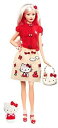【中古】Barbie Hello Kitty Fashion Doll