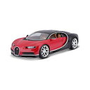 【中古】Burago 1/18 Scale 18-11040 - Bugatti Chiron - Blue & Black
