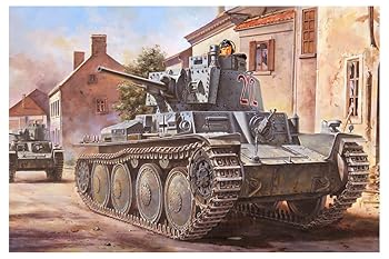 【中古】ホビーボス 1/35 ファイティングヴィークルシリーズ ドイツ38t 戦車B型 インテリア プラモデル 80141