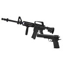 【中古】ベルソスVERSOS VERSOS エアーガンセット Colt1911モデル & M4 R.I.Sモデル VS-C-M4 / M4モデル コルトモデル ...