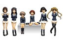 【中古】プラッツ ガールズ&パンツァー ウサギさんチーム フィギュアセット 1/35スケール プラモデル GPF-13