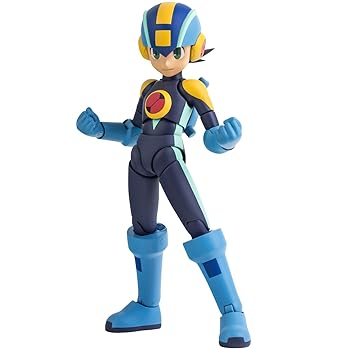 【中古】4インチネル ロックマン エグゼ ノンスケールPVC&ABS製塗装済み可動フィギュア