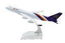 【中古】TANG DYNASTY 1/400 16cm タイ国際航空 Thai Airways ボーイング B747 合金飛行機プレーン模型 おもちゃ
