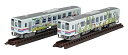 【中古】トミーテック ジオコレ 鉄道コレクション 若桜鉄道 WT3000形 2両セット ジオラマ用品 メーカー初回受注限定生産