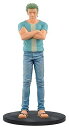 【中古】ロロノア・ゾロ COLOR・A 水色 ワンピース JEANS FREAK vol.6 ロロノア・ゾロ フィギュア ジーンズ アニメ 模型 プライズ バンプレスト