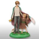 【中古】一番くじ 夏目友人帳トリビュートギャラリー?押し花語り? B賞 夏目貴志&子狐トリビュートフィギュア 単品 おもちゃ&ホビー