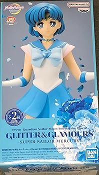 [Used] Banpresto Sailor Moon Eternal GLITTER&GLAMOURS SUPER SAILOR MERCURY B