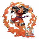 【中古】バンプレスト 一番くじ ワンピース 匠ノ系譜 決闘ノ記憶 A賞 モンキー・D・ルフィ フィギュア